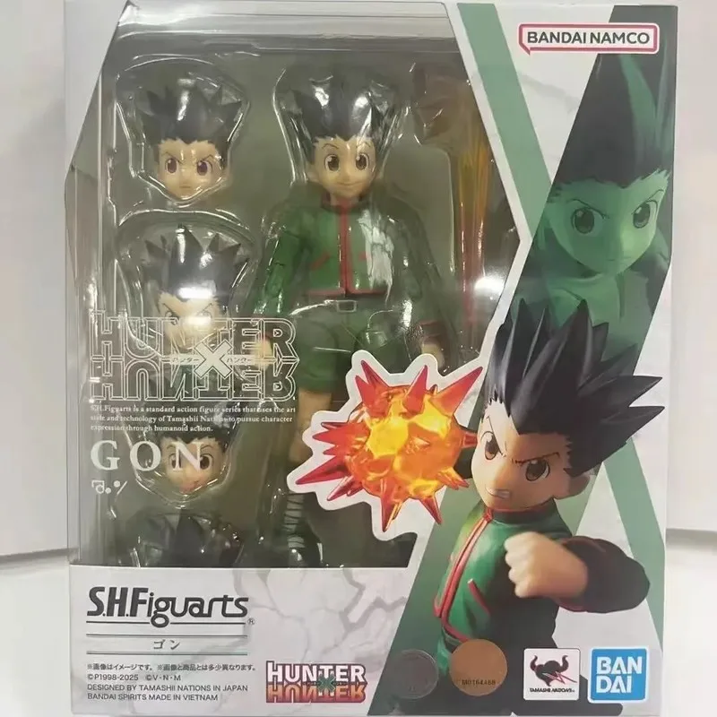 متوفر Shf Figuarts Shf Hunter X Hunter Killua Zoldyck Gon أنيمي عمل نموذج لجسم الحلي النهائية هدية جمع اللعب