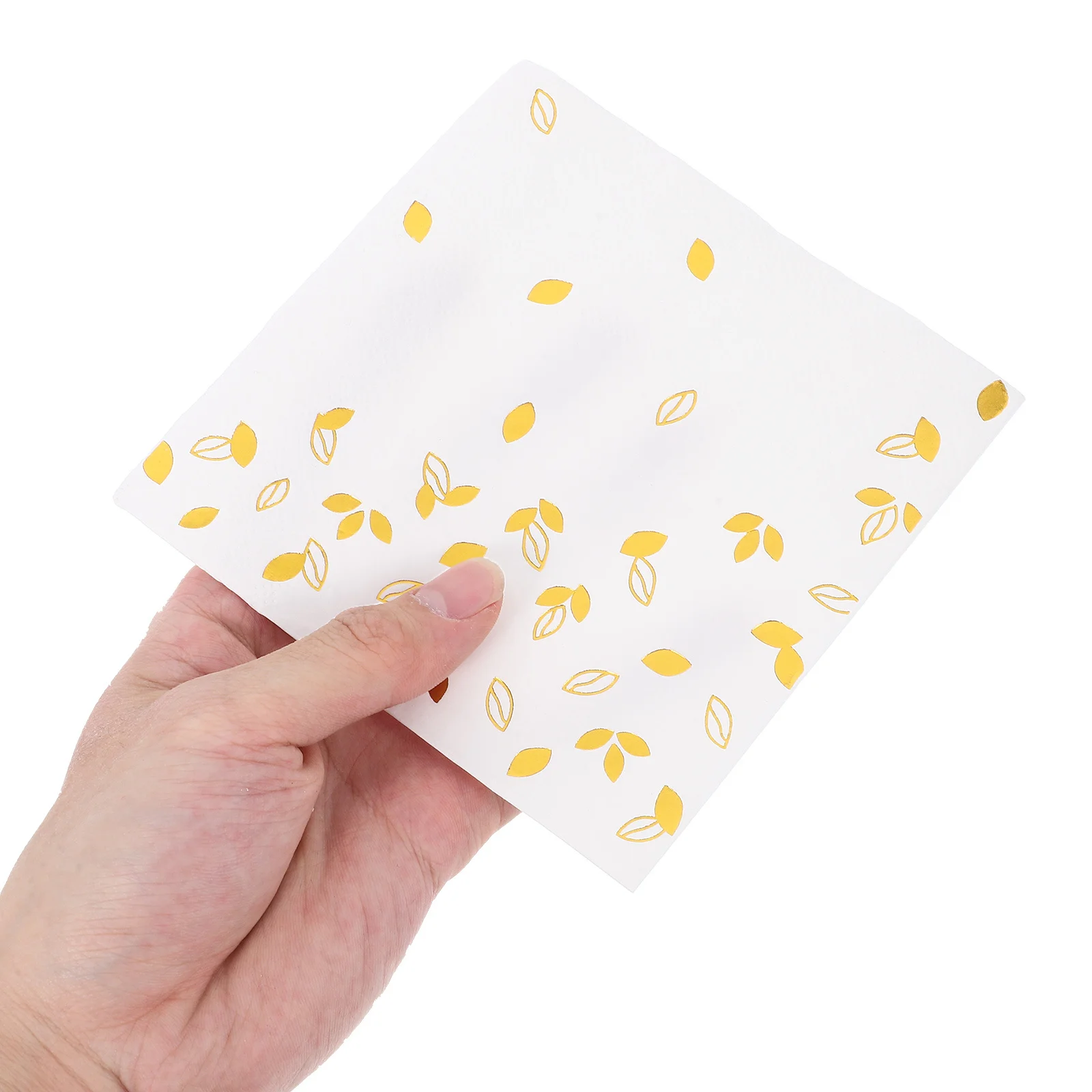 Рисунок 3 - Бумажные салфетки из золотой фольги