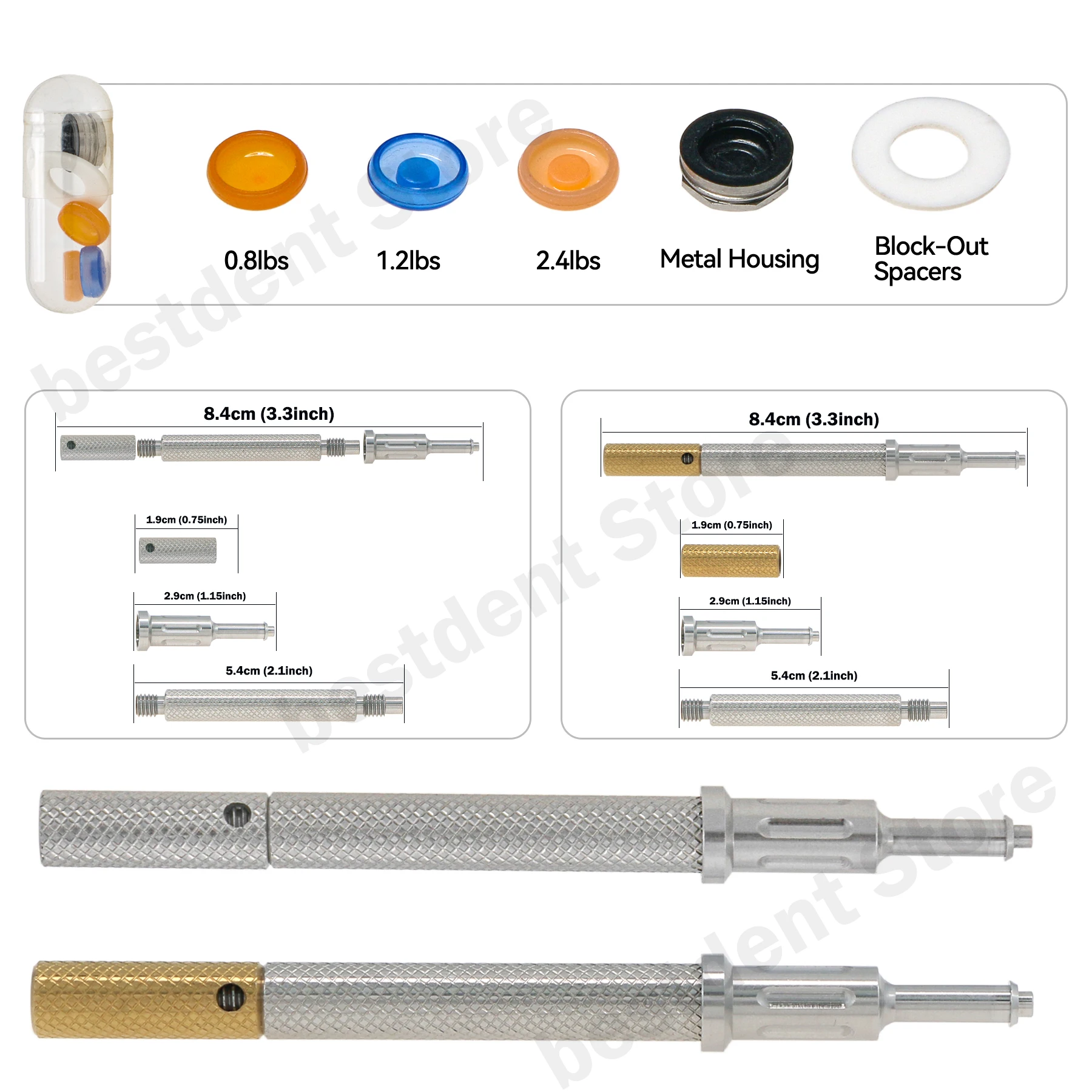 

Universal Implant Retention Insertion Tool Locator Core Tool fixing Extraction Caps it to the implant