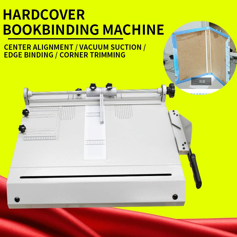 Hardcover Bookbinding Machine DC-100H A4 Format Hardcover Bookbinding Machine Positioning Photo Albums, Hard Covers, Menus Hardc