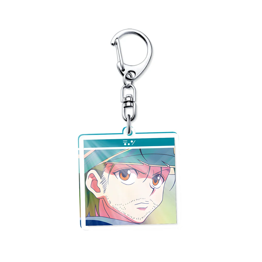 Anime peripheral acrylic pendant full-time hunter campus creative jewelry keychain pendant