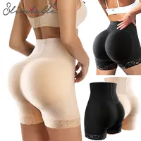 Entrenador de cintura alta, levantador de glúteos con bragas de Control acolchadas, ropa interior adelgazante, moldeadores de barriga, corsé moldeador