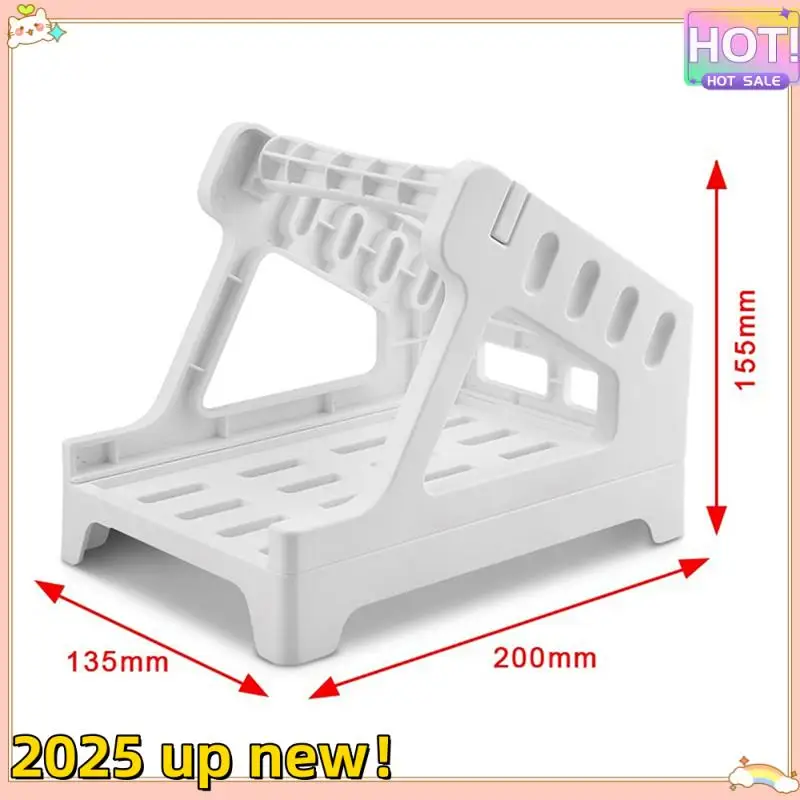 1 PCS Bar Code Machine Paper Rack Universal Face Single Bracket Label Bracket Express Electronic Face Single Box White