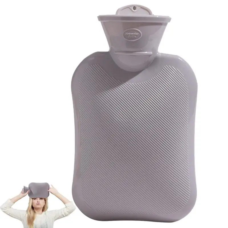 Hot Water Bottle For Bed Portable Mini Hot Water Hand Warmer 500ml Hot Water Bag For Hot And Cold Compress Hand Feet Warmer