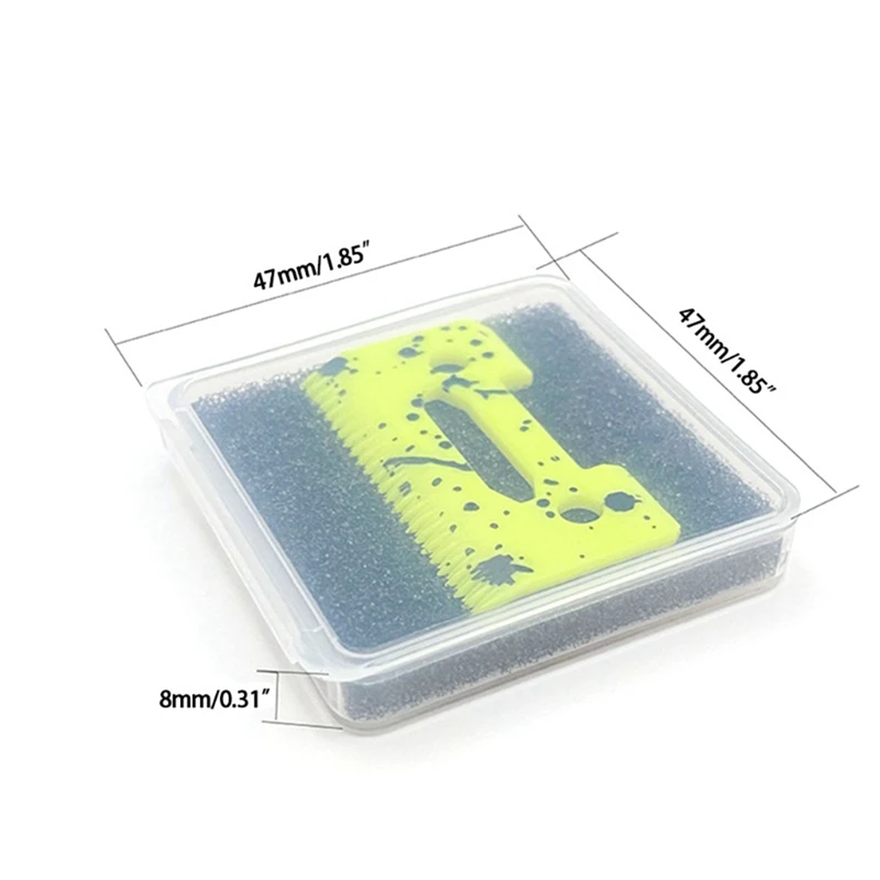 Cerâmica Lâmina Móvel Cordless Clipper, 2-Hole Stagger-Tooth, lâmina substituível para Wahl Shear, fácil instalação, 6pcs