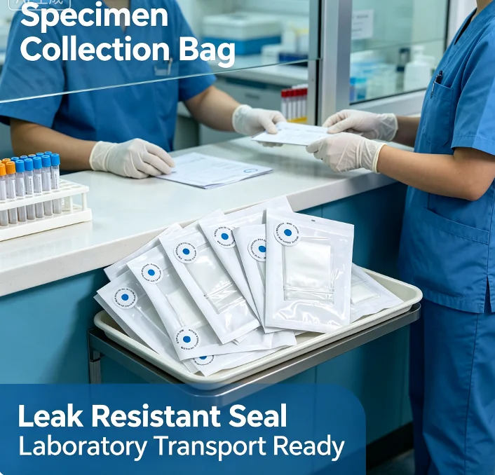 Disposable laparoscopic specimen retrieval bag, sterile inner bag, tear resistant surgical specimen storage bag