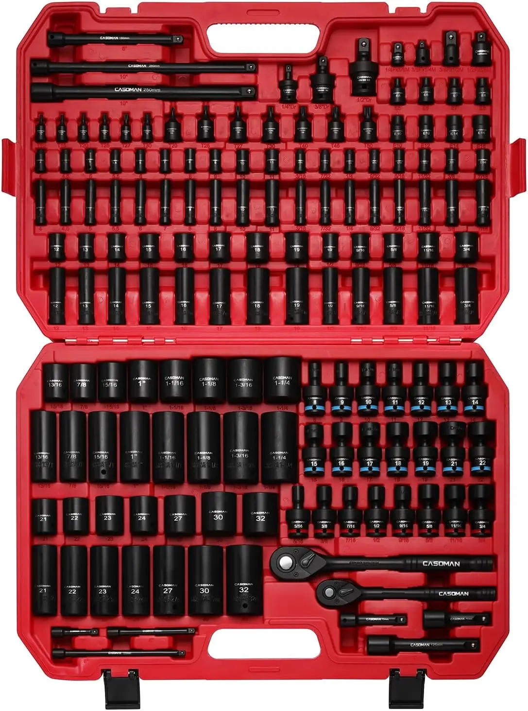 153-Piece 1/4