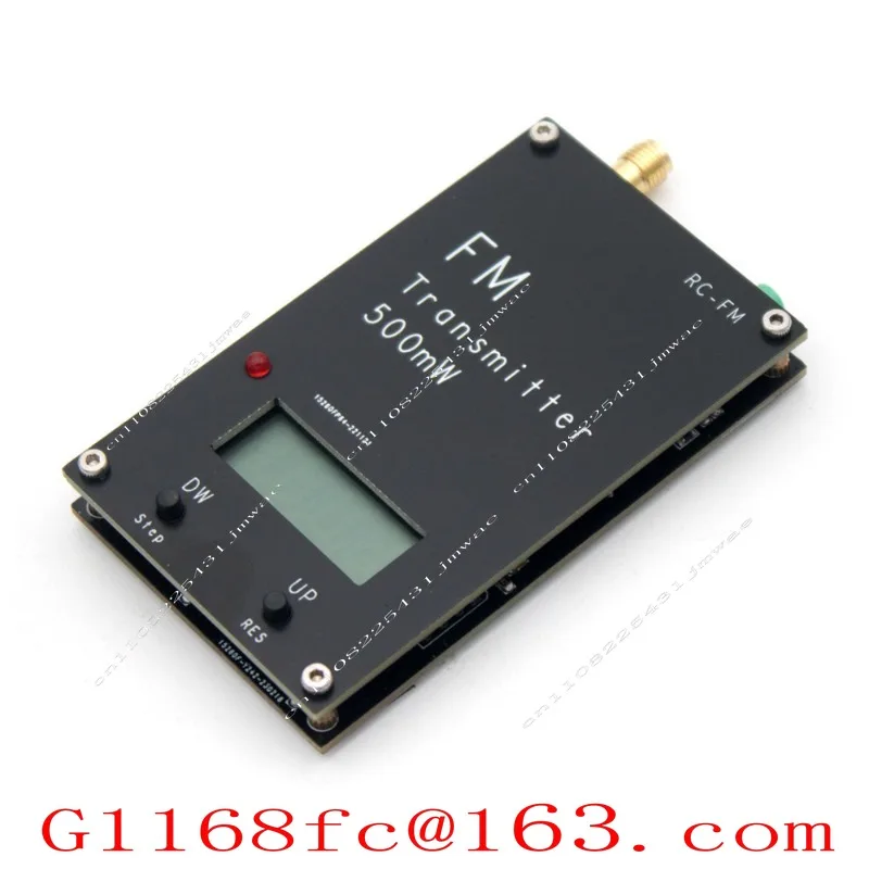 2000 Meters Transmitter, Digital Display 0.5W 500mW Stereo 76-108M