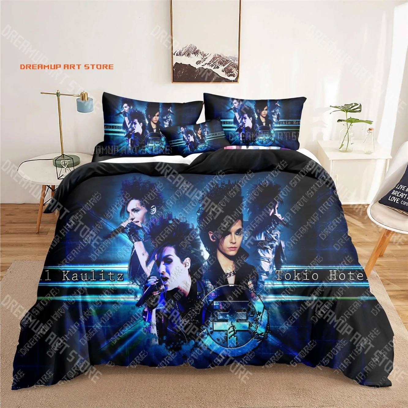 2026 Tokyo Hotel 3D Bedding Sets Print Duvet Cover Adults_ Children Bed Comforter Birthday Gift Dropshipping