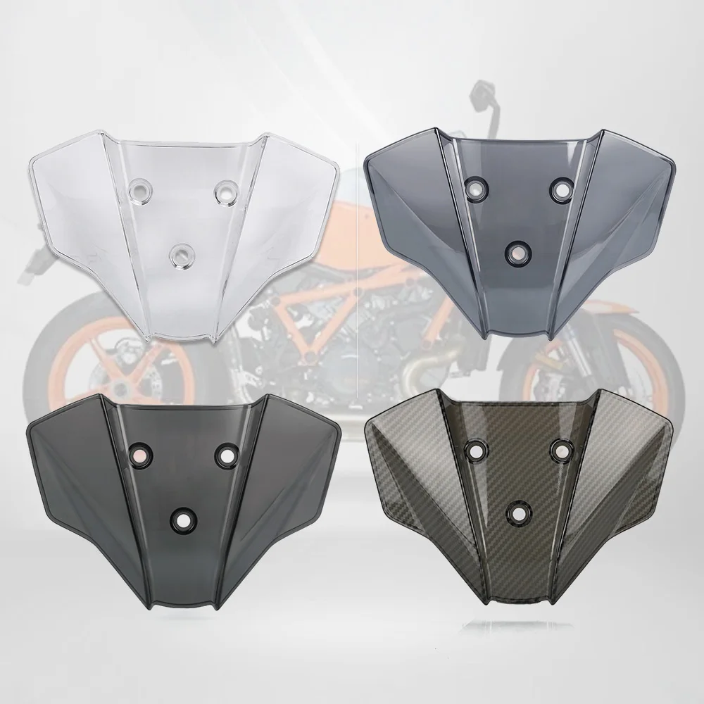 

For 1290 Super Duke R/MY20 2020 2021 2022 2023 2024 Motorcycle Windshield Flyscreen Motorcycle Front Screen Windscreen Guard