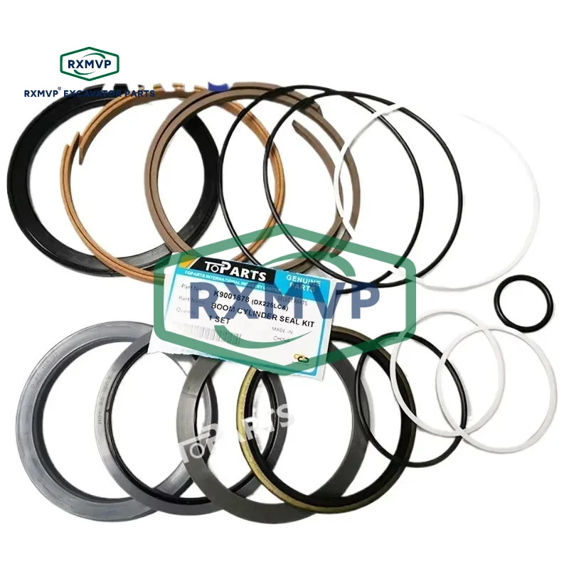 For Doosan Daewoo Dx225lca K9001878 Excavator Boom Service Kits Hydraulic Cylinder Seal Kit RXMVP