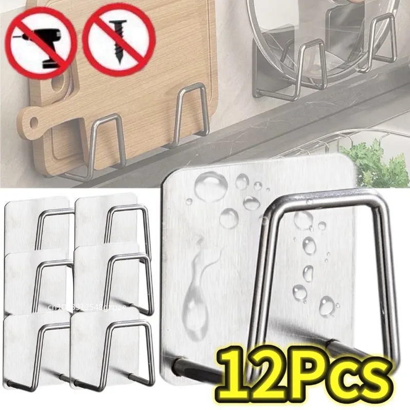 Küche Schwämme Halter Edelstahl Waschbecken Regal Klebstoff Halter Ablauf Trocknen Rack Wand Haken Zubehör Lagerung Organizer