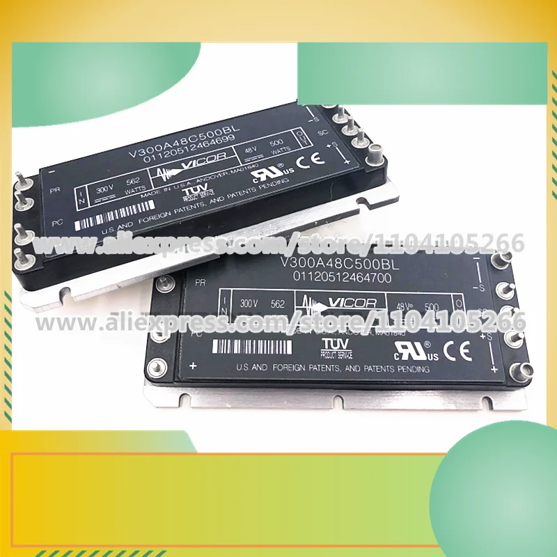 

V375A5C400BL V375A5C400AL V300A48C500BL V300A48C500BG V300A48C500B New Power Module