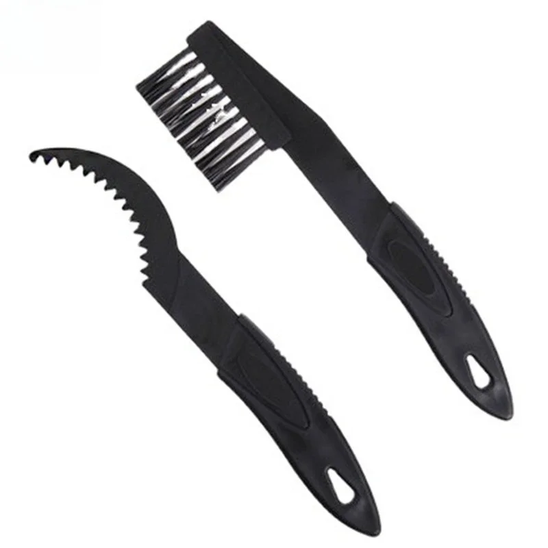 High Strength Nylon Bicycle Cleaning Brush - Flywheel Pressure Plate & Chain Brush, Anti-Slip Handle for Deep Gear Cleaning