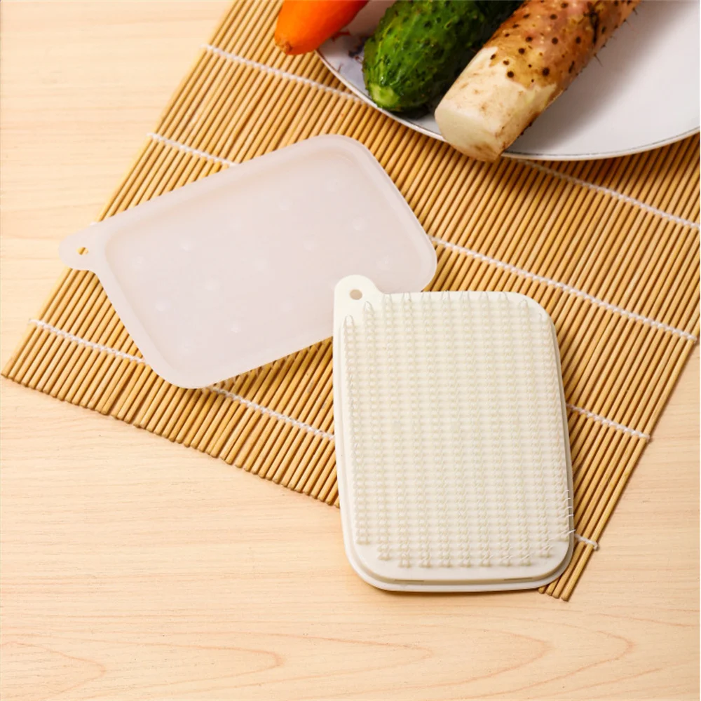 Vegetable And Fruits Brush Food-grade Hole Design Not Easy Deform Potato Carrot Multifunctional Wholesale Cleaning Accessories