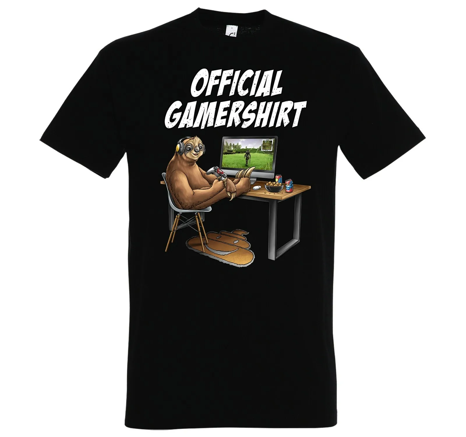 Youth Designz Gamershirt Mens T-Shirt Printed Funny Nerd Gaming Game Fun
