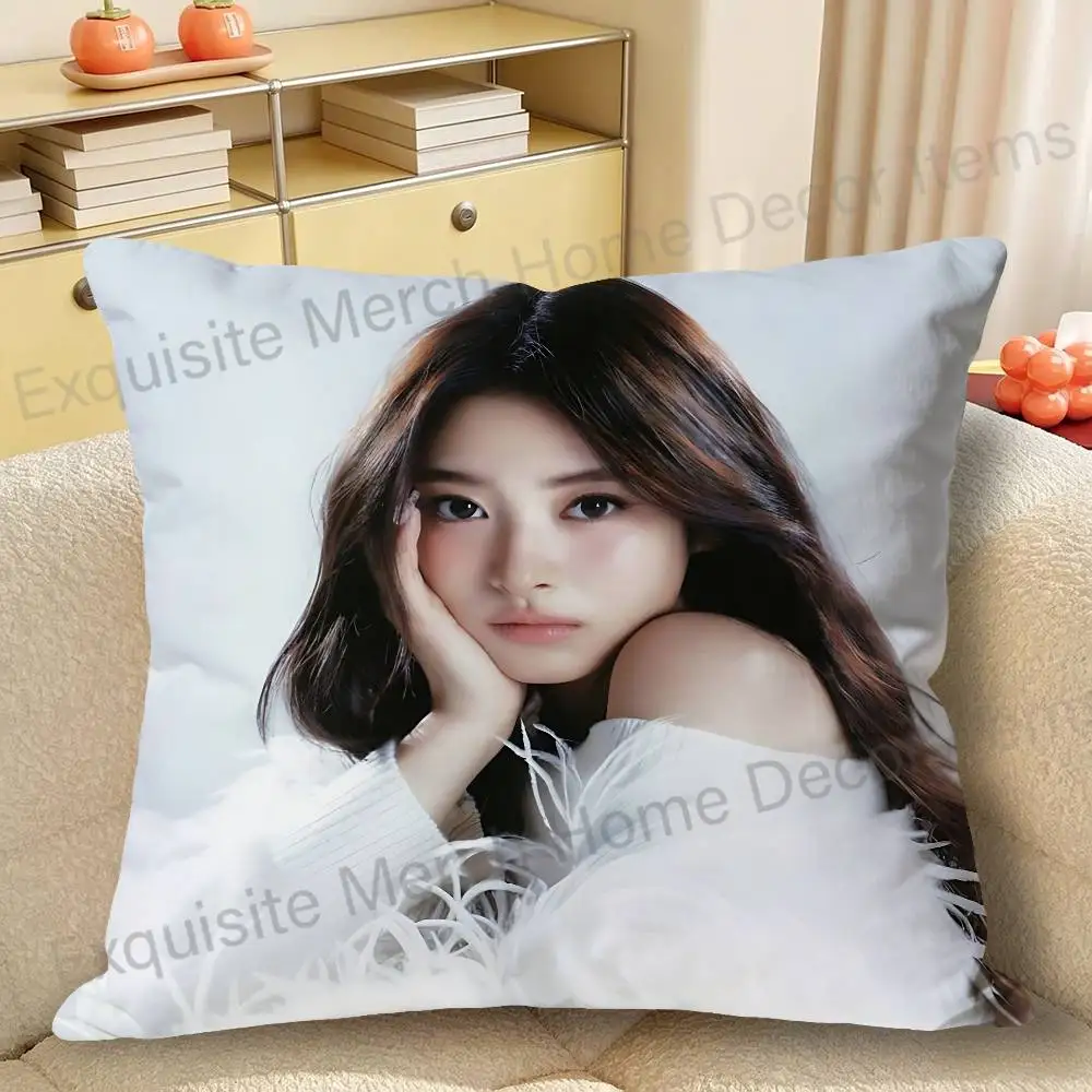 A-Anna T-Tanaka BITE NOW Print Pillow Case Aesthetic Bedroom Decor 30x30 40x40 45x45 50x50 60x60 65x65cm