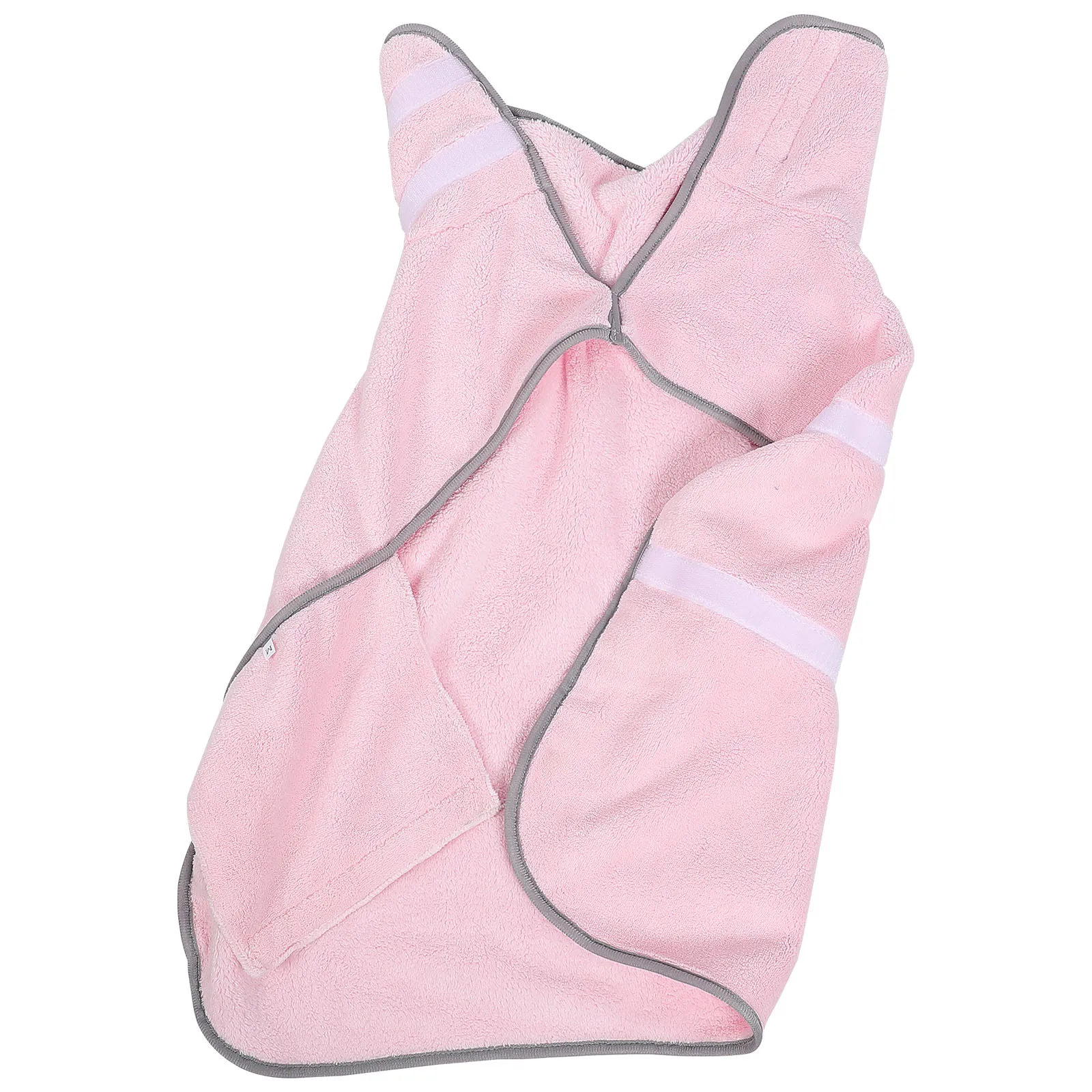

Pet Absorbent Towel Super Absorbent Soft Puppy Drying Towel Fast Drying Dog Bathrobe Comfortable Dog Robe Bathrobe for Dogs