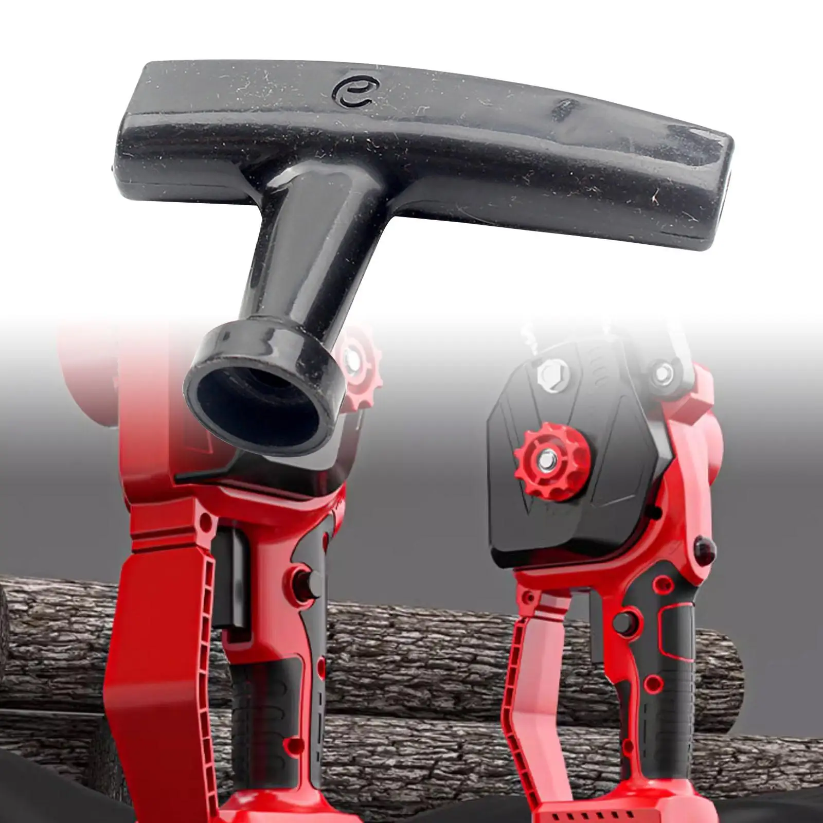 Heavy Duty Recoil Starter Pull Handle Plastic Grip Compatible with Lawn Mower Generator Chainsaw Engine