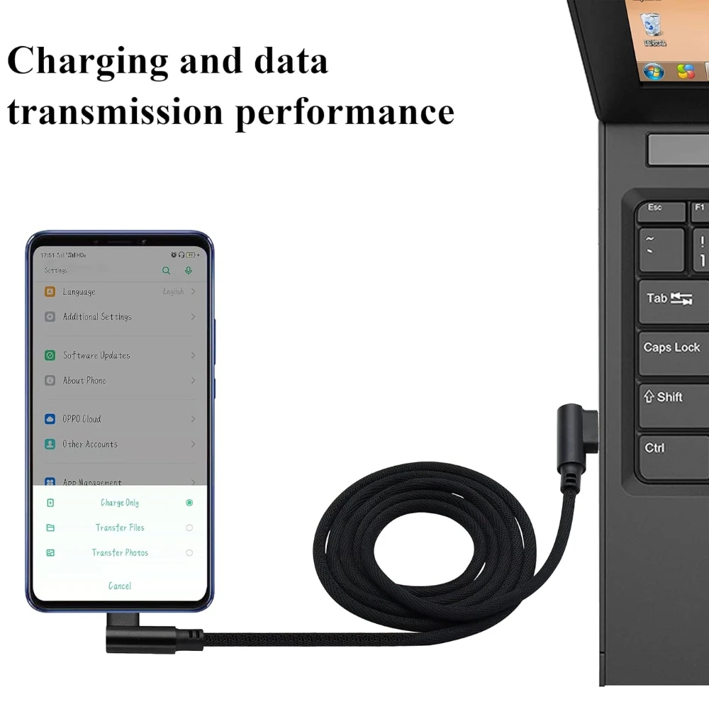 Micro USB-kabel Snelle USB-oplaadkabel voor Redmi 12C 9A 10A Micro USB-datakabel voor vivo Y30 Y50t Y70t Mobiele telefoonsnoer Draad