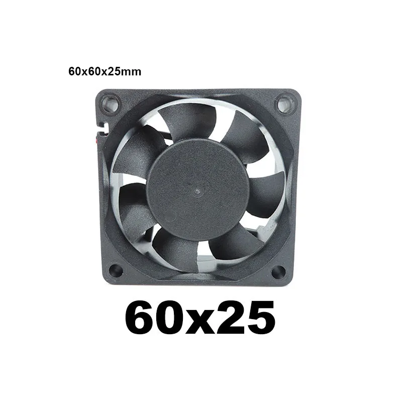 4010 12025 8010 30 mm DC 5 V 12 V 24 V Lüfter bürstenloser Motorgehäuse leise 40 mm 50 mm 60 mm 70 mm 80 mm 90 mm 120 mm für 3D-Druck 2PIN – Detail 12