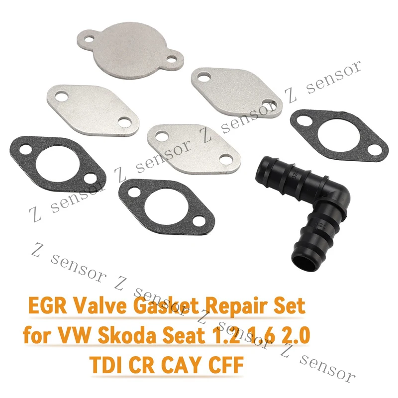 AAA+(SOLD   OUT) EGR Valve Gasket Repair Set per VW Skoda Seat 1.2 1.6 2.0 TDI CR CAY CFF