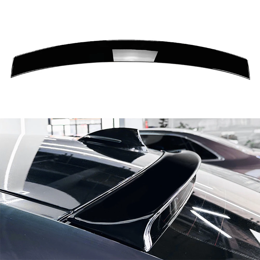 

Rear Trunk Lid Spoiler Wing Splitter Lip For BMW 4 Series F32 2014-2020 Glossy black/Carbon Fiber look