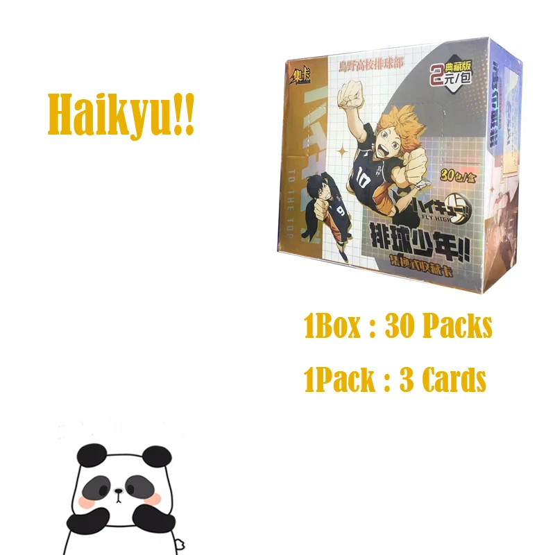 Haikyu!! Collection Card Hobby Anime Doujin Cards Booster Box Game Cards Toy Gifts