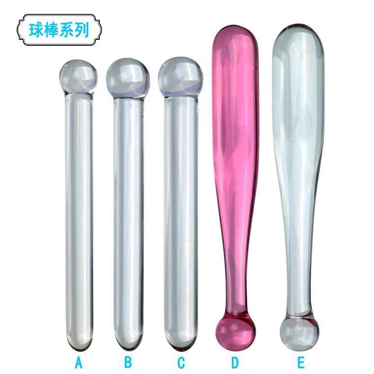 الشرج موسع الزجاج بعقب المكونات الشرج دسار كريستال وهمية القضيب ديك الإناث الاستمناء الكبار الجنس لعب للنساء الرجال مثلي الجنس الجنس متجر #1