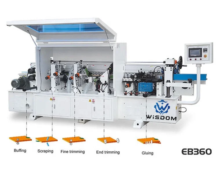 Machine Edge Banding Pvc Machine Wood Melamine Auto Edge Bander Edge Bending Machine  EB360DJ Woodworking