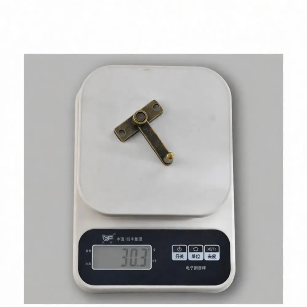 Decorative Metal Box Hasp Latch For Jingmao Antique Bronze Alloy Lock Vintage Cabinet Drawer Hardware Wood Case