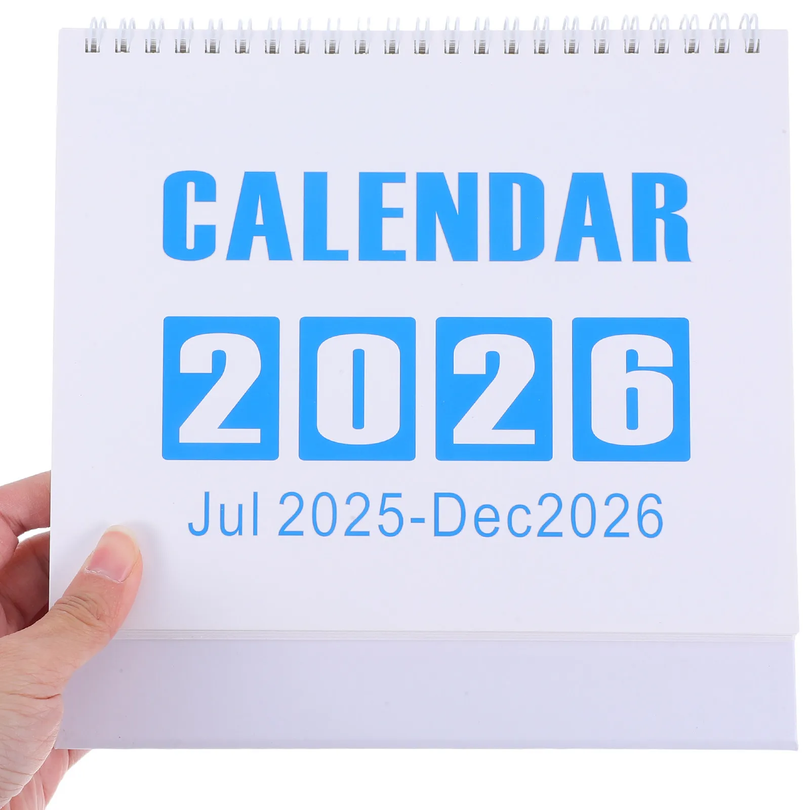 

Desk Calendar 2026 Daily Weekly Monthly Planner Double Wire Binding Office Home School Professional Study July 2025 to December