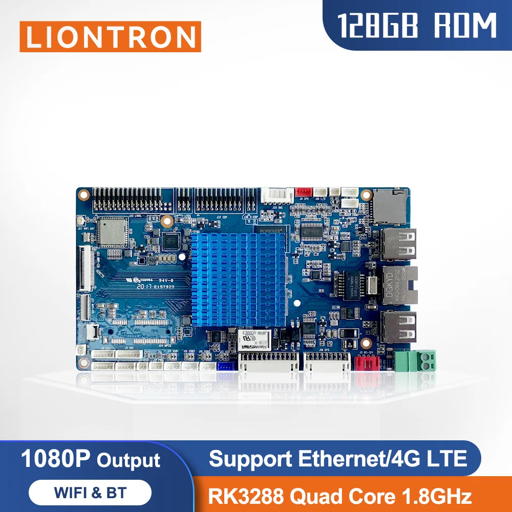 

Liontron F3X Development Board 4GB LPDDR4 128GB eMMC On Board RK3288 4 Core Android Smart Motherboard Ubuntu for Facial Access