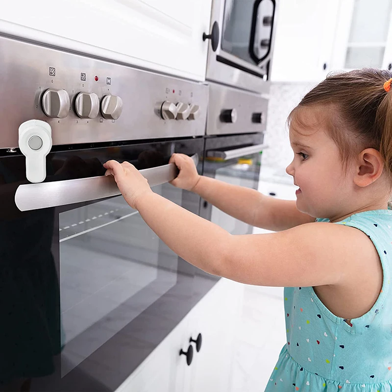 Oven Lock for Baby Prevent baby from playing with Oven Doors Kids safety Oven Door Stopper Oven Baby Guard Stove Protector