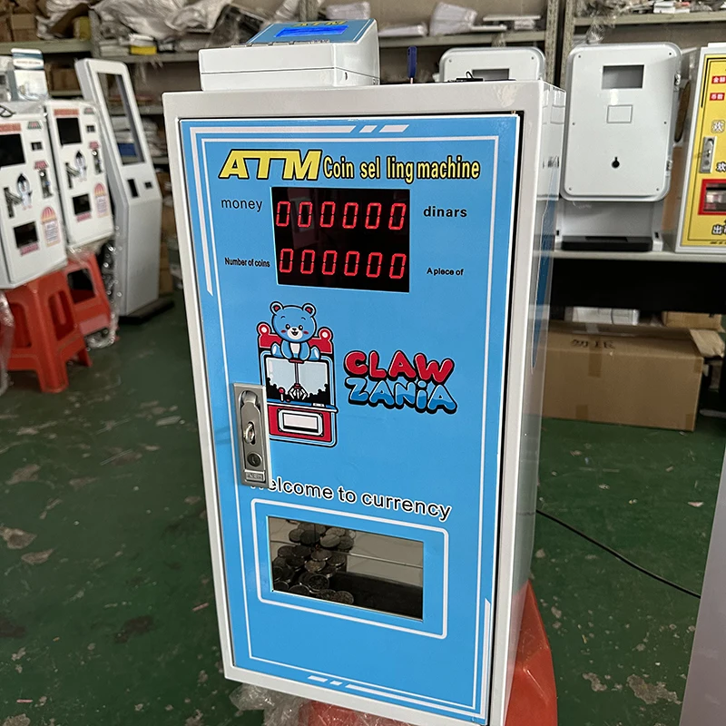 آلة تبادل الرموز المخصصة آلة تبادل الرموز الصغيرة آلة تبادل العملات المعدنية الصغيرة ATM