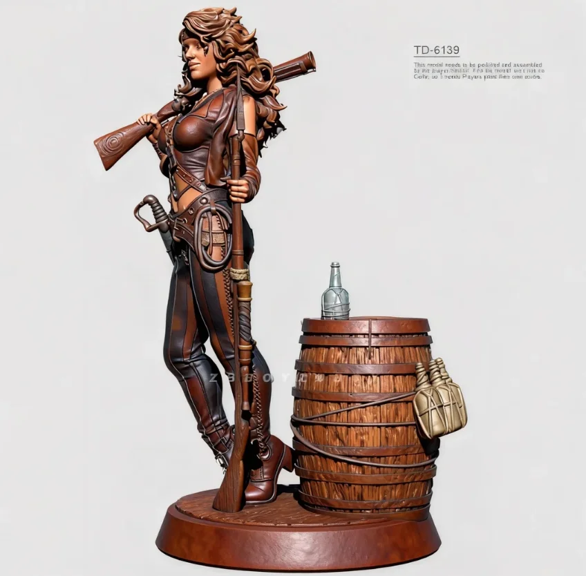 

38mm 50mm 75mm Resin model kits colorless and self-assembled （3D Printing ） TD-6139/3D