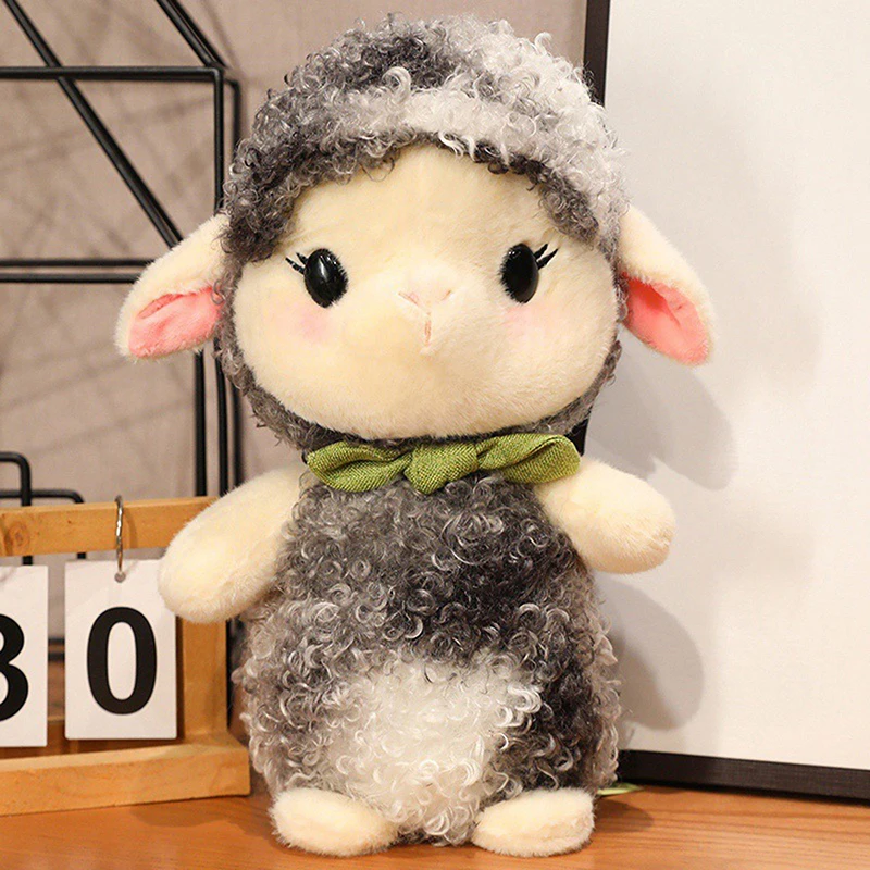 

New Lamb Plush Toy Cute Sheep Stuffed Animal Cartoon Doll Bedtime Friend Birthday Gift For Adults And Kids Hot Sale