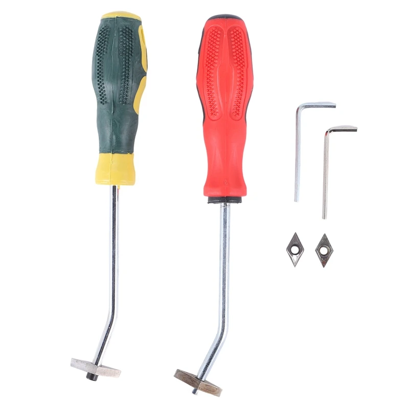 4Pcs Grout Removal Tool, Caulking Removal Tool, Grout Cleaner, Scraper, Scrubber Brush, Tile Joint Cleaning Brush