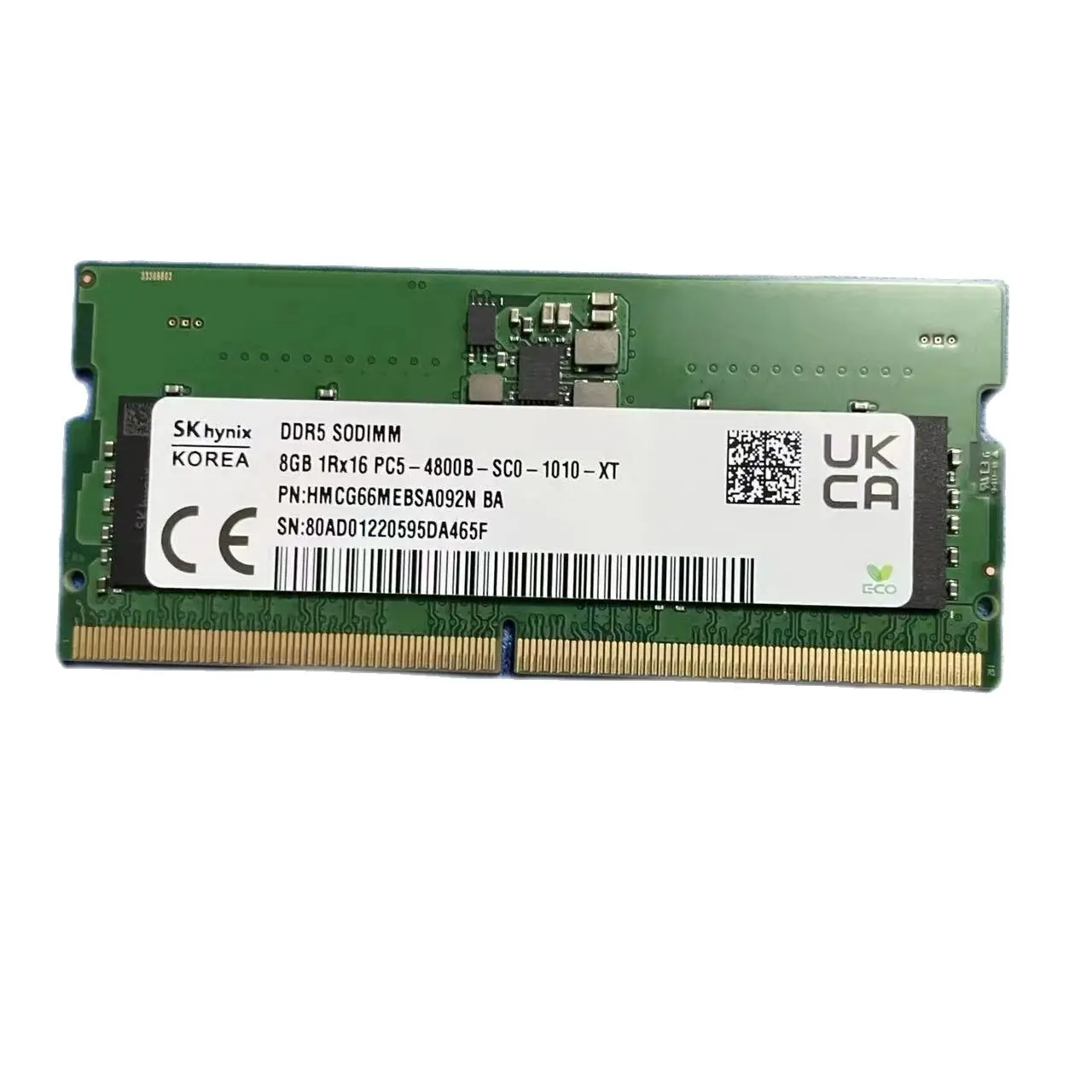 

SK hynix DDR5 SODIMM 8GB 1Rx16 PC5 - 4800B - 5600B - SC0 Laptopk Memory Itx RAM Mini Host