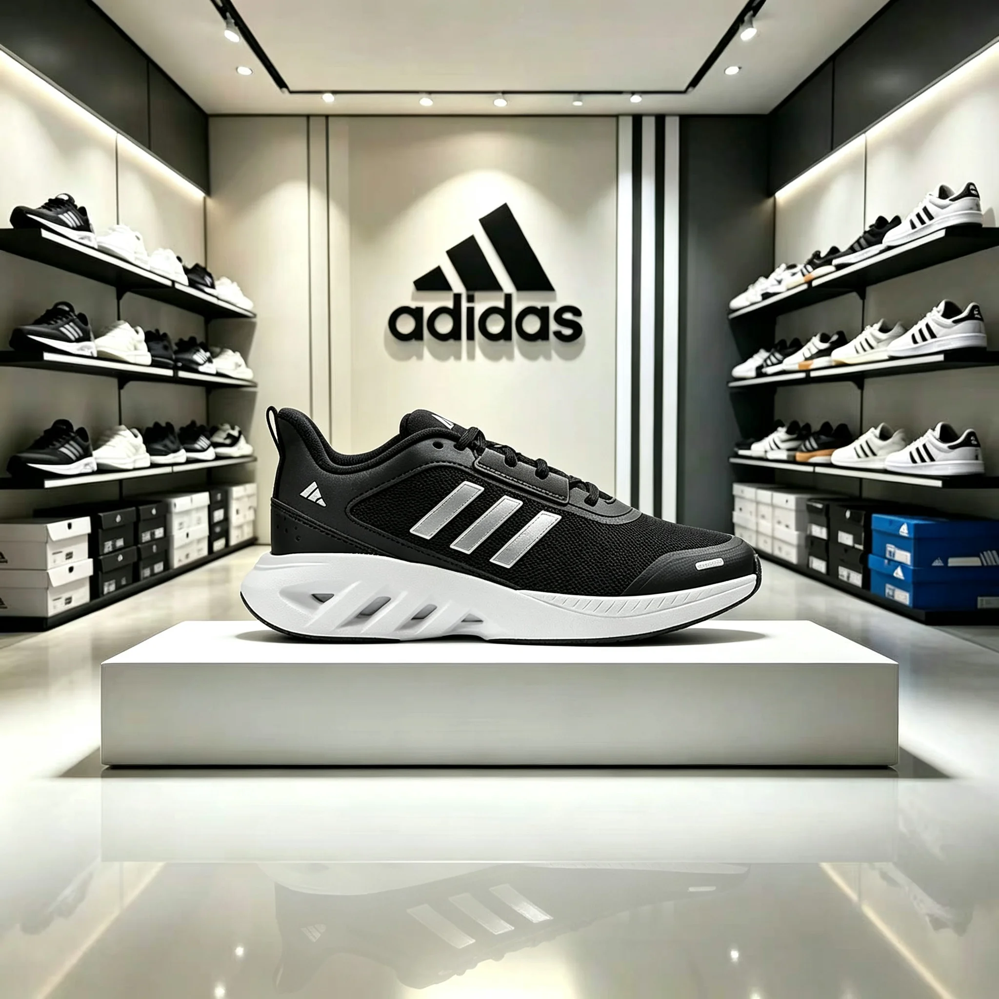 Adidas ALL DAY POWER Comfortable Versatile Low-Top Casual Training Running Shoes Unisex JP9779