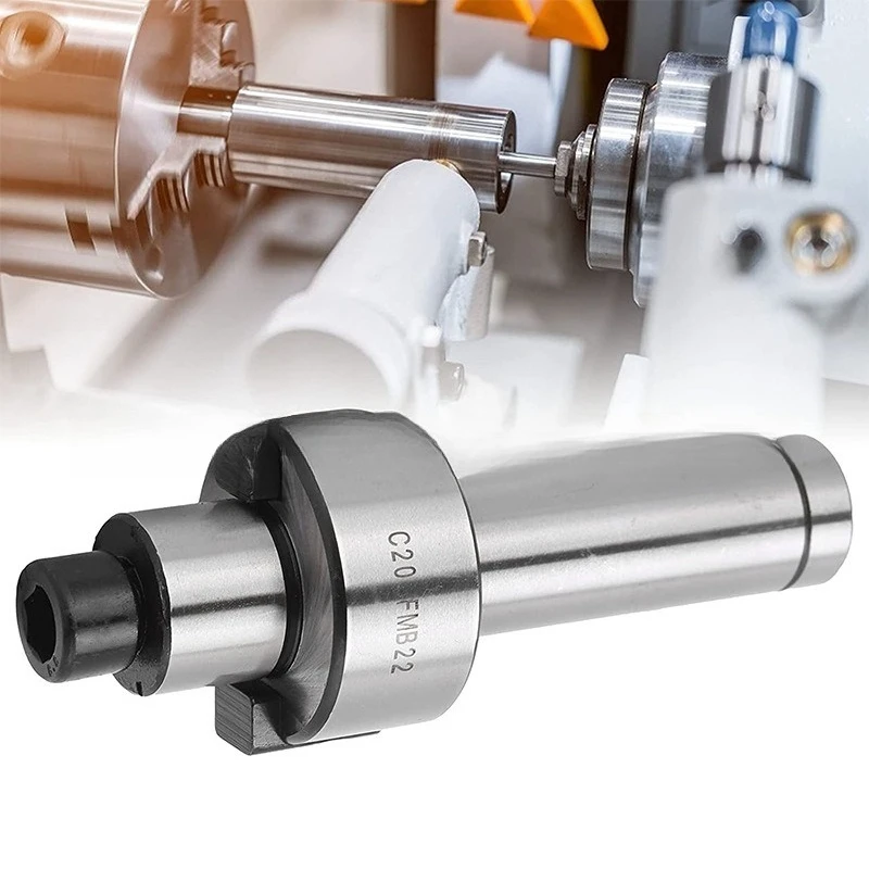 Straight Shank FMB Face Milling Tool Holder C20‑FMB22 FMB27, Milling Machine Arbor for Face Mill Cutter