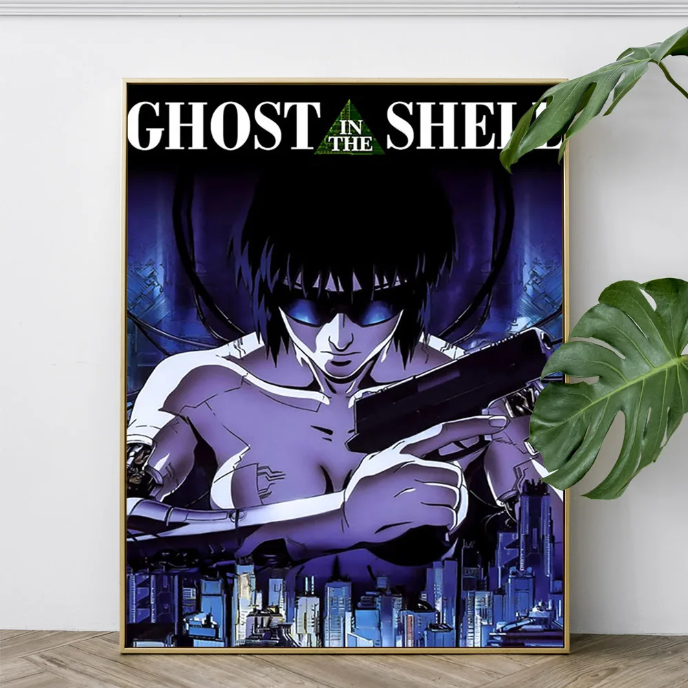 Ghost In The Shell Classic Science Fiction Anime Poster Manga Canvas Painting Print Art Wall Picture Decor