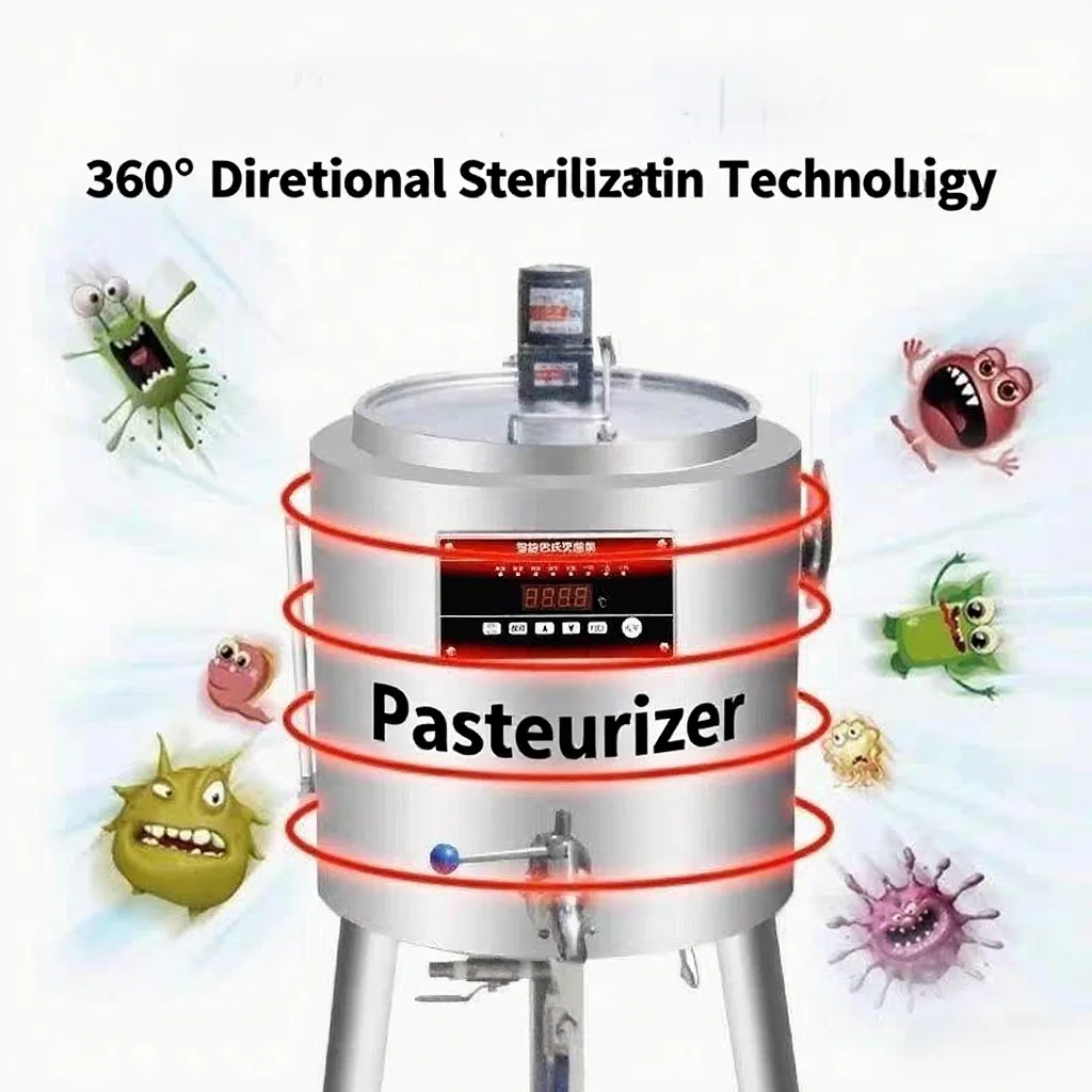 Commercial-Grade Electric Yogurt Maker Machine Pasteurizer For Yogurt Production For Milk Use