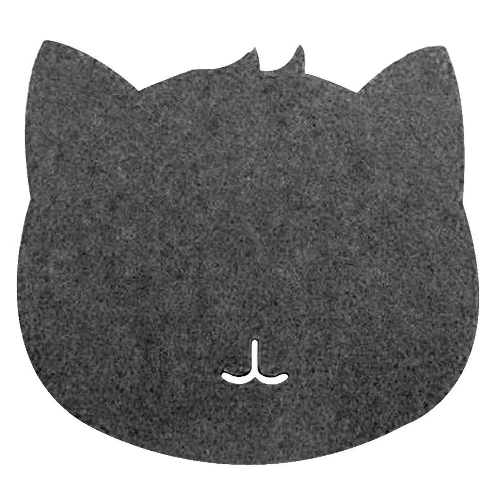 Cat Shaped Thicken Cat Cute Laptop Universal Pad Cat Design Mouse Mat for Computer