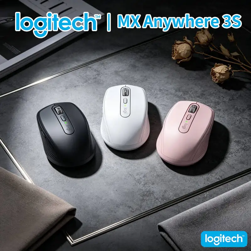 

Productivity MX Anywhere 3S - 8K DPI, MagSpeed Scroll, 3-Device Connect, Perfect for Flower Marketing Plan Daily Task List