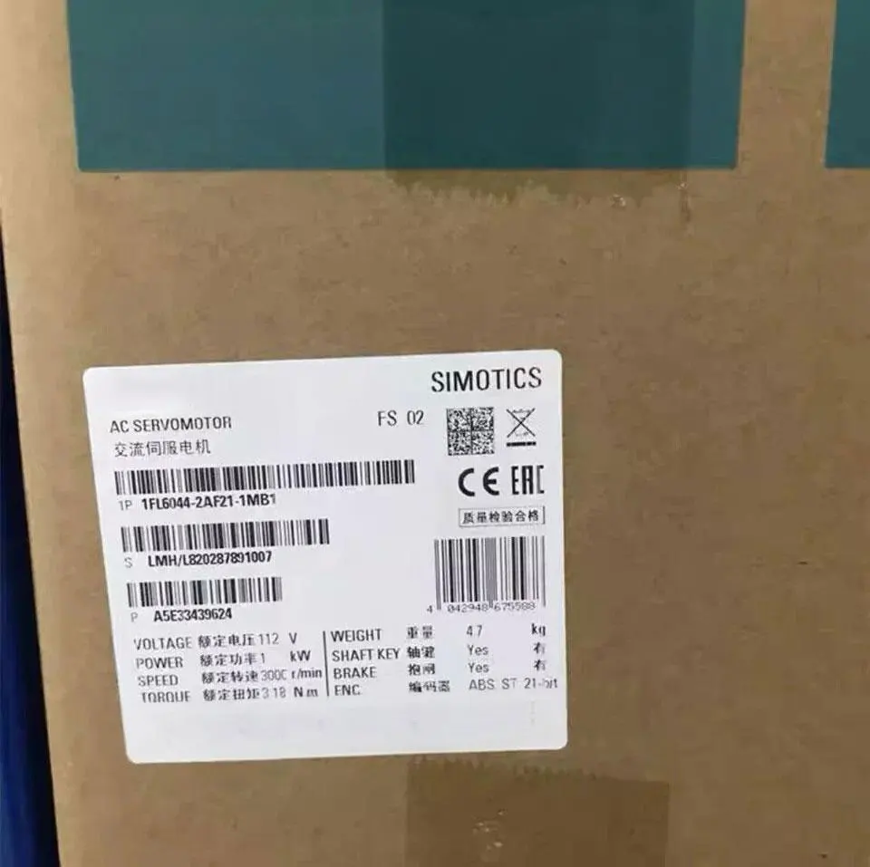 

Brand new 1FL6044-2AF21-1MB1 1FL6044-2AF21-1LB1 Warrently One-year