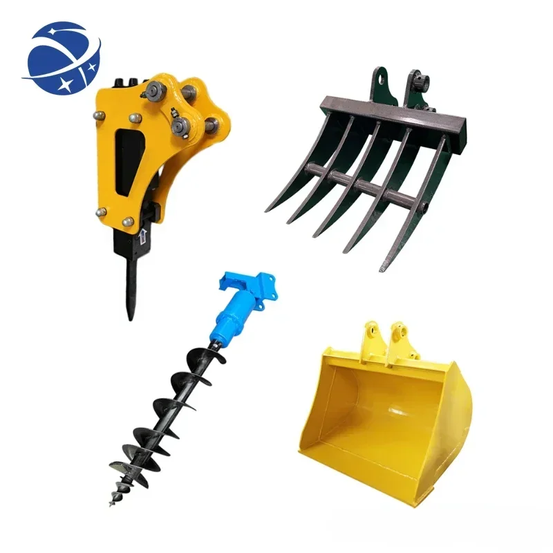 YYHC Rippa Mini Excavator Accessories Hydraulic Hammer Crusher with Mini Excavator Only Accessories