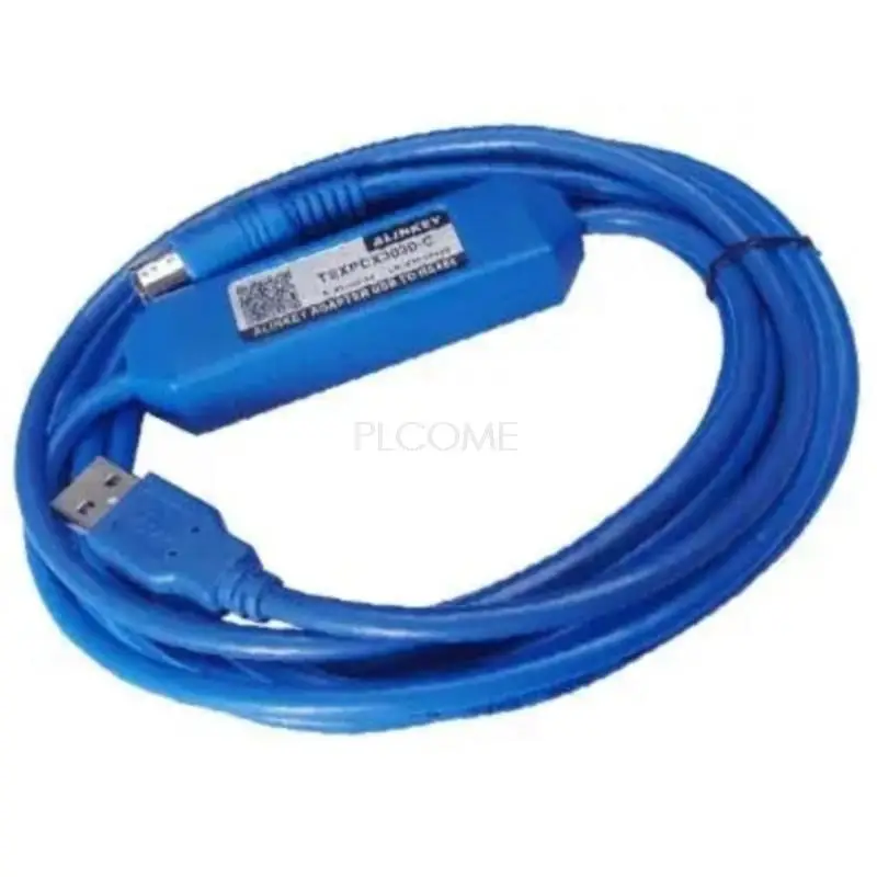 TSXPCX3030-C TSXPCX3030 Programming Cable for Schneider TWIDO/NEZA Modicon TSX PLC,USB 2.0, Support WIN7/8