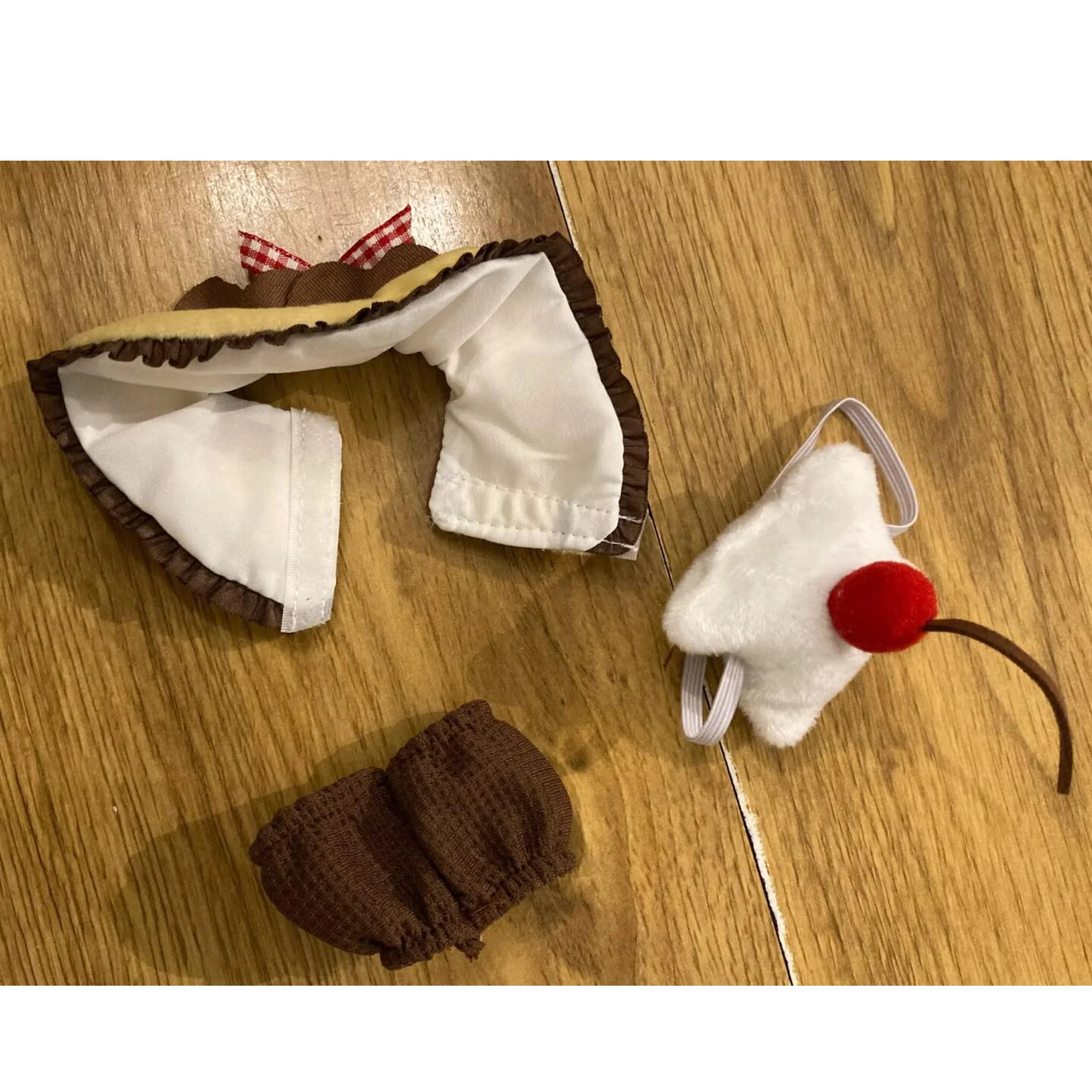 Only Clothes Cute Pudding For 10cm Cotton Doll Clothes Set Fit For Animal Star Hammer Body Types Stuffed Doll Pendant Clothes
