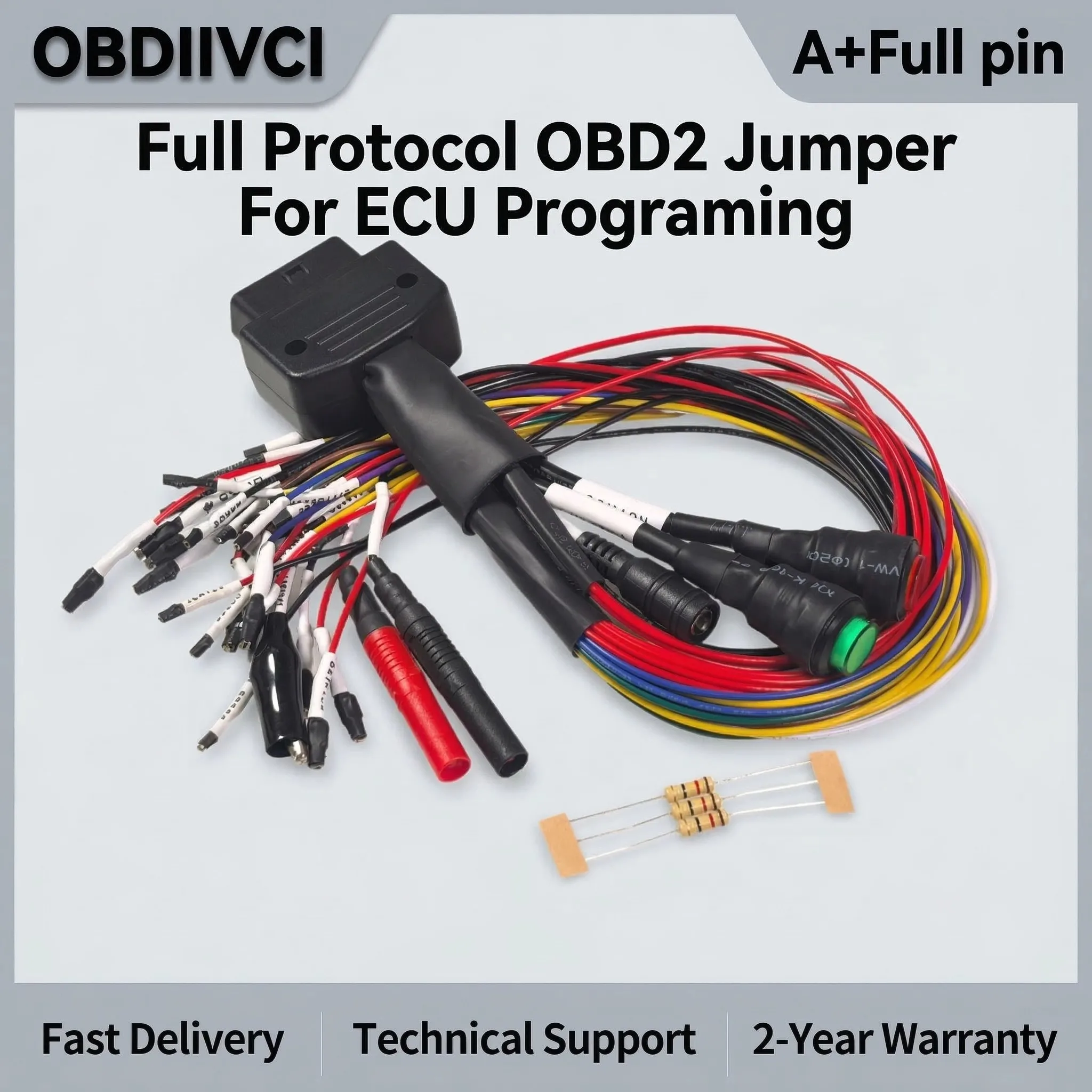 Promotion  Full Protocol OBD2 Jumper Cable ECU Programing OBD2 Breakout Tricore Cable For KESS V2 MPPS
